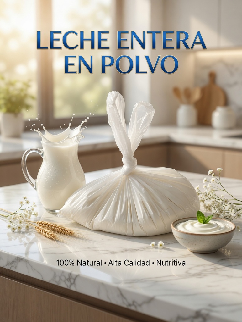 Leche Entera en polvo 1 kg 