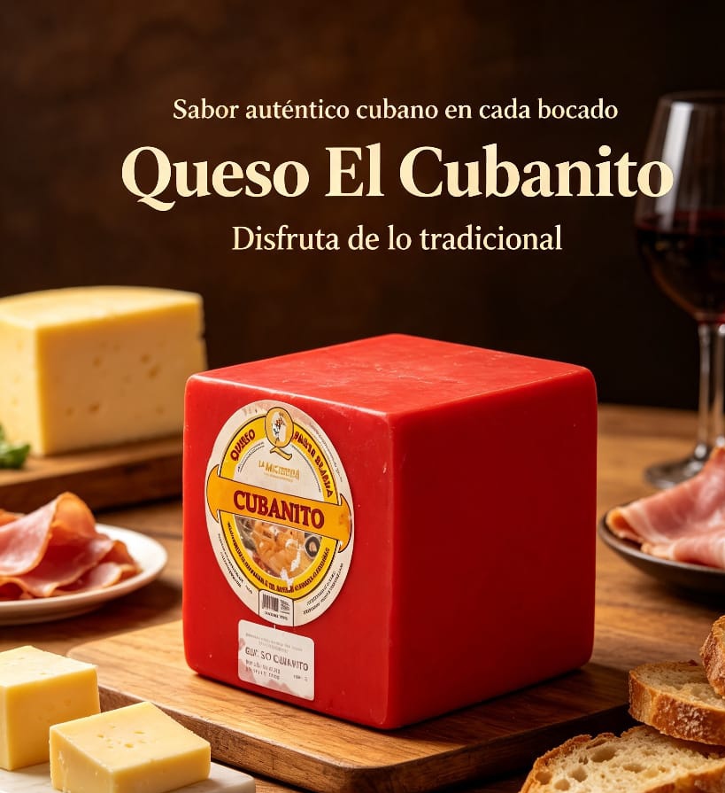 Queso Cubanito Pasta Hilada 0,8 a 1kg 
