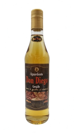 Aguardiente Carajillo formato de 700 ML cristal